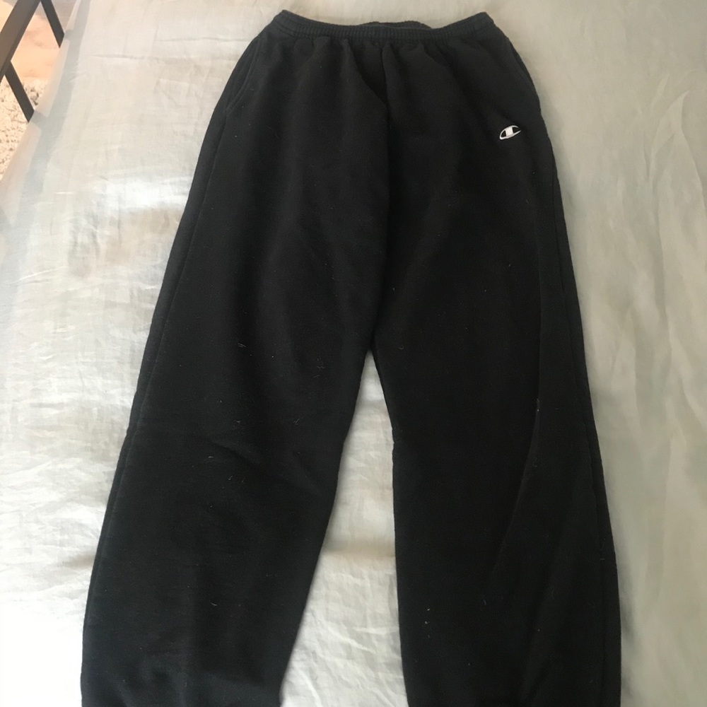 Black champion sweatpants